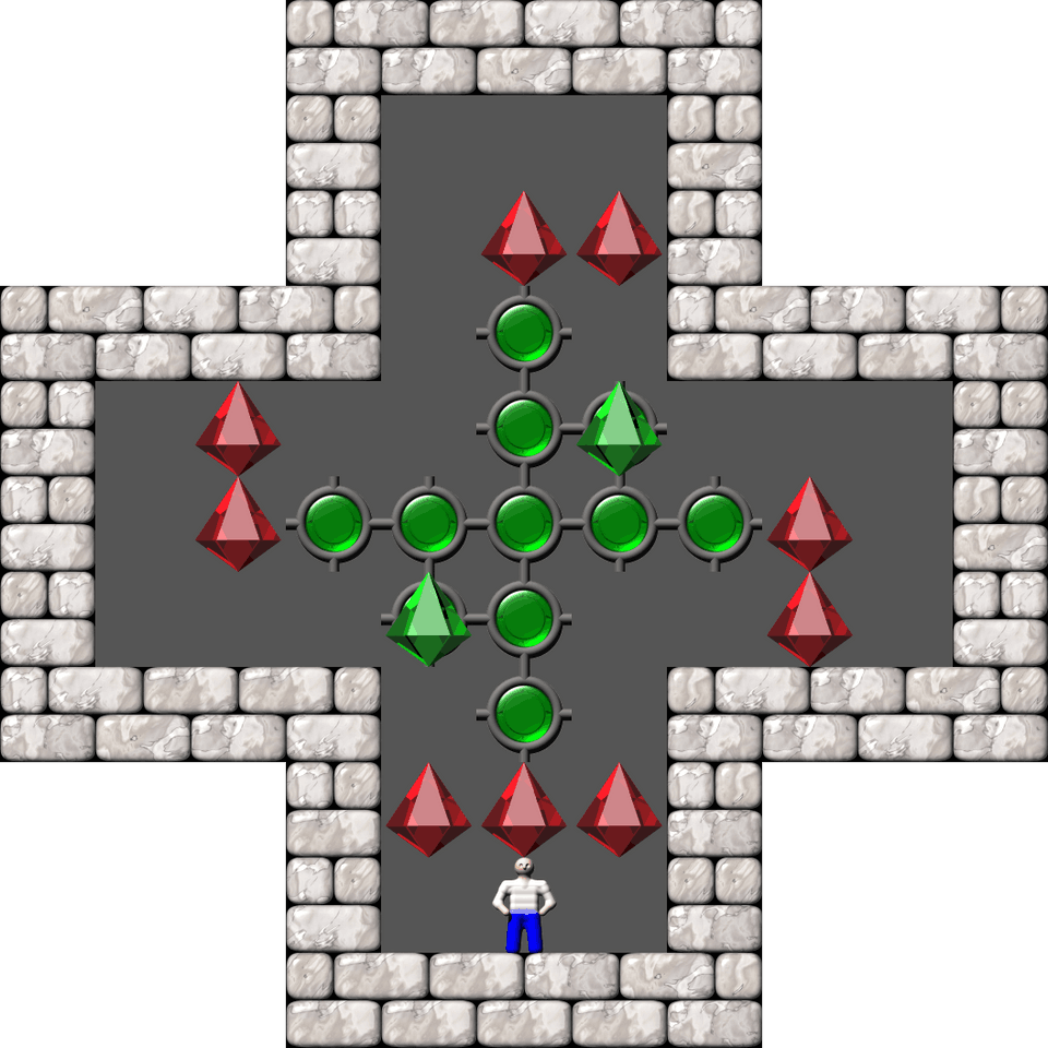 Сокобан Thinking Rabbit Arranged уровень 379